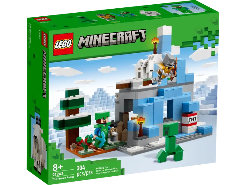 LEGO MINECRAFT THE FROZEN PEAK