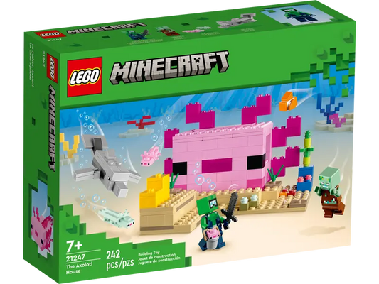 LEGO MINECRAFT AXOLOTL HOUSE