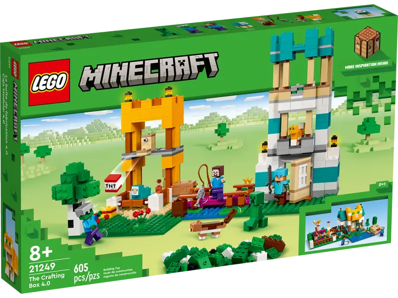 LEGO MINECRAFT THE CRAFTING BOX 4.0