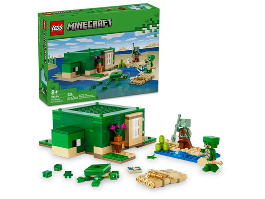 LEGO MINECRAFT THE TURTLE BEACH HOUSE