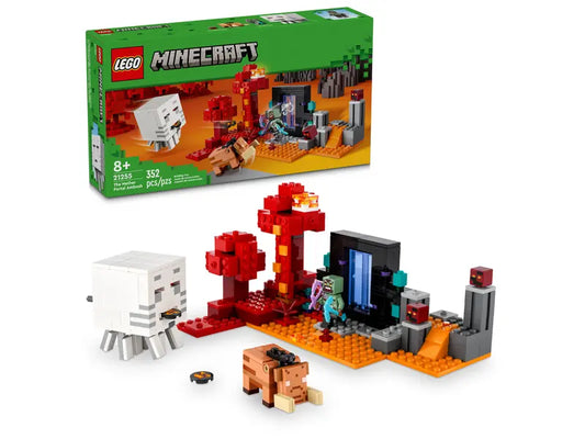 LEGO MINECRAFT THE NETHER PORTAL AMBUSH