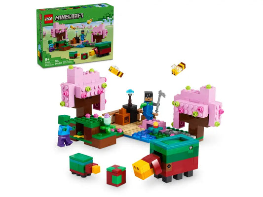 LEGO MINECRAFT THE CHERRY BLOSSOM GARDEN