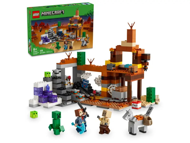 LEGO MINECRAFT THE BADLANDS MINESHAFT