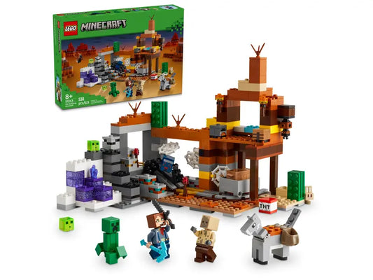 LEGO MINECRAFT THE BADLANDS MINESHAFT