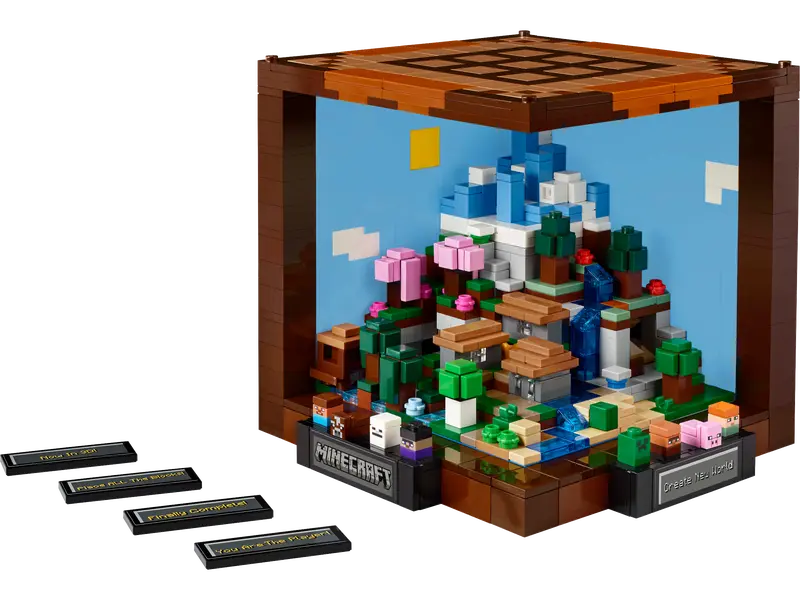 LEGO MINECRAFT THE CRAFTING TABLE