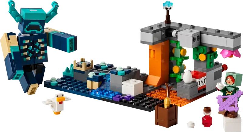 LEGO MINECRAFT THE WARDEN ENCOUNTER
