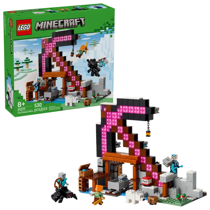 LEGO MINECRAFT THE PICKAXE MINE