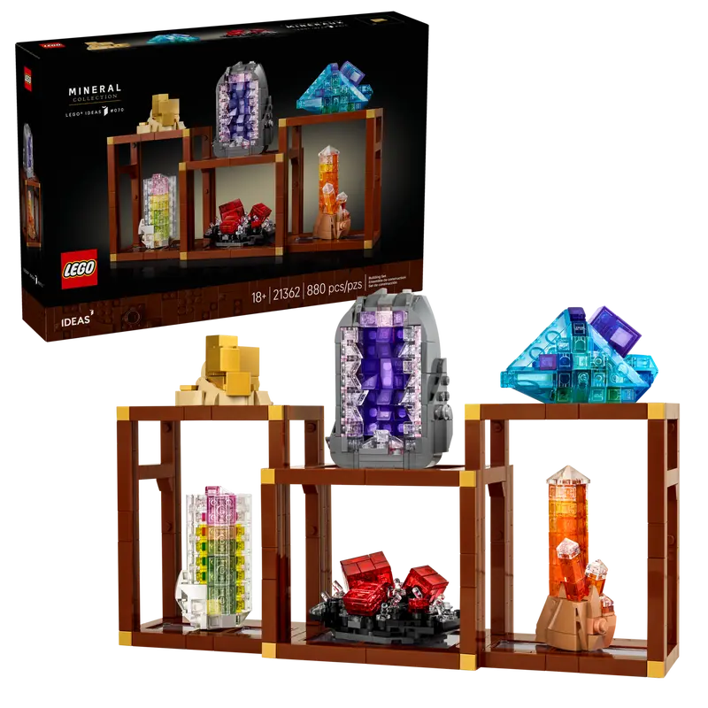 LEGO IDEAS MINERAL COLLECTION