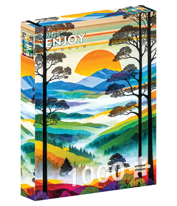ENJOY 1000 PC HILLTOPS BREEZE