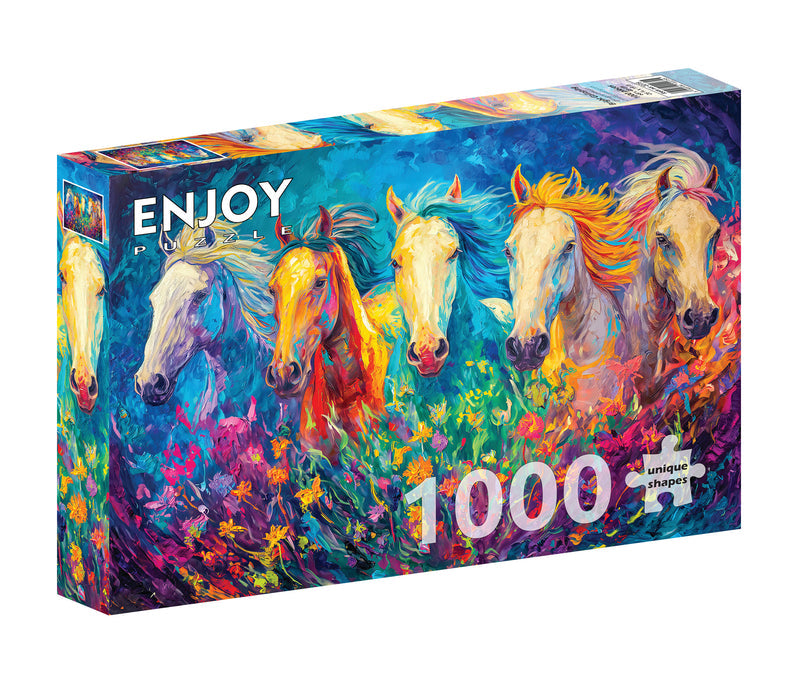 ENJOY 1000 PC BRIGHT GALLOPING