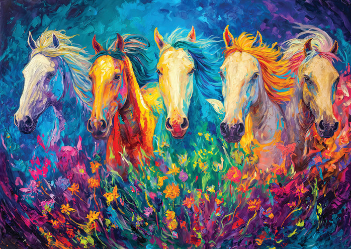 ENJOY 1000 PC BRIGHT GALLOPING