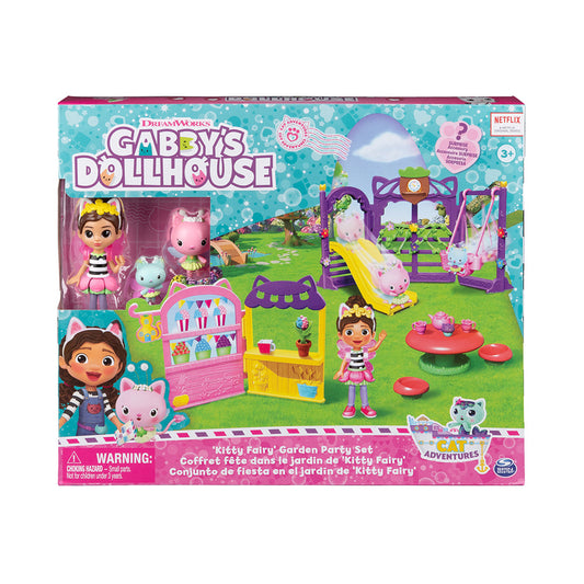 GABBY'S DOLLHOUSE FAIRY GARDEN PARTY SET