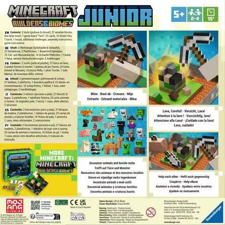 RAVENSBURGER MINECRAFT JUNIOR BUILDERS & BIOMES
