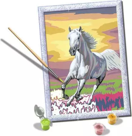 RAVENSBURGER CREART HORSE AT SUNSET