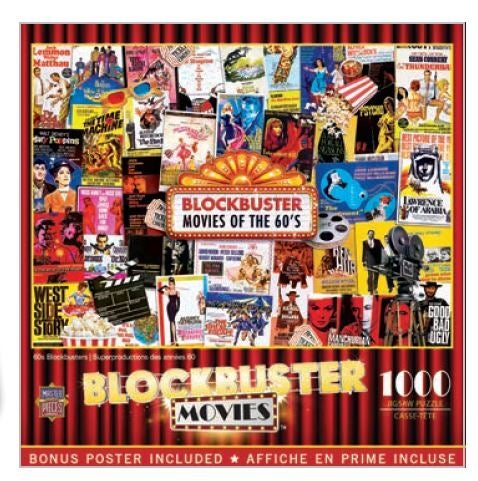 BLOCKBUSTER-1000 PC 60'S