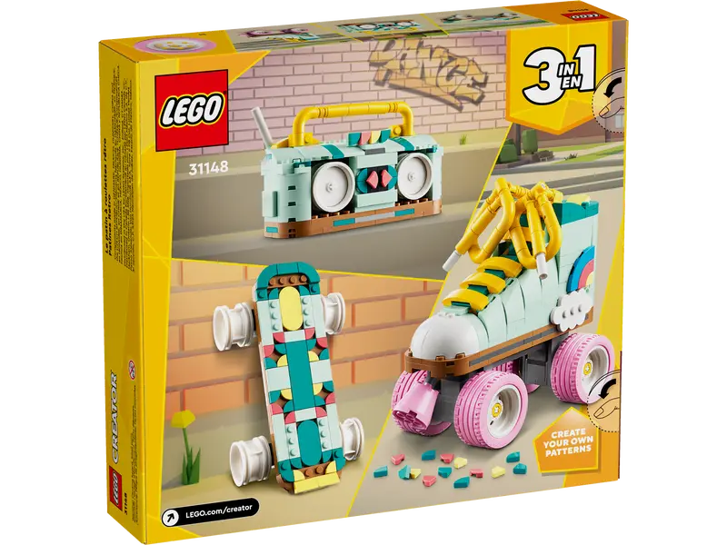 LEGO CREATOR RETRO ROLLAR SKATE