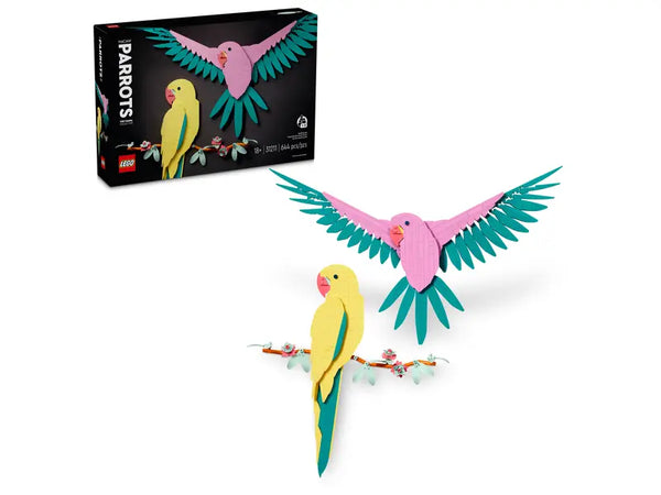 LEGO THE FAUNA COLLECTION MACAW PARROTS