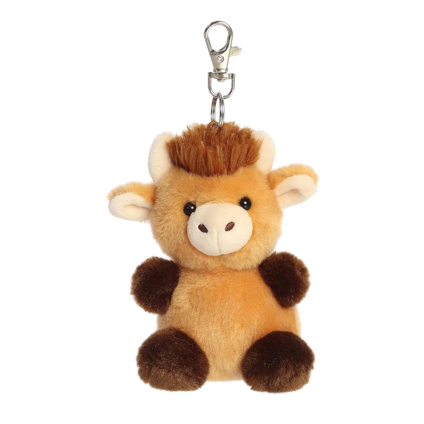 PALM PALS CLIP-ON HUBERT HIGHLAND COW