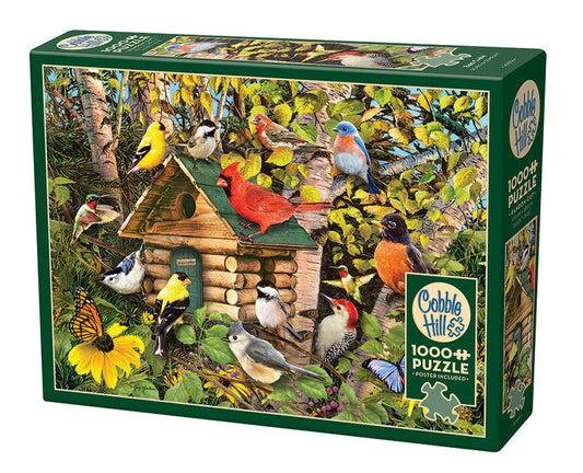 COBBLE HIL 1000 PC BIRD CABIN