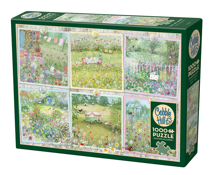 COBBLE HIL 1000 PC COTTAGE GARDENS