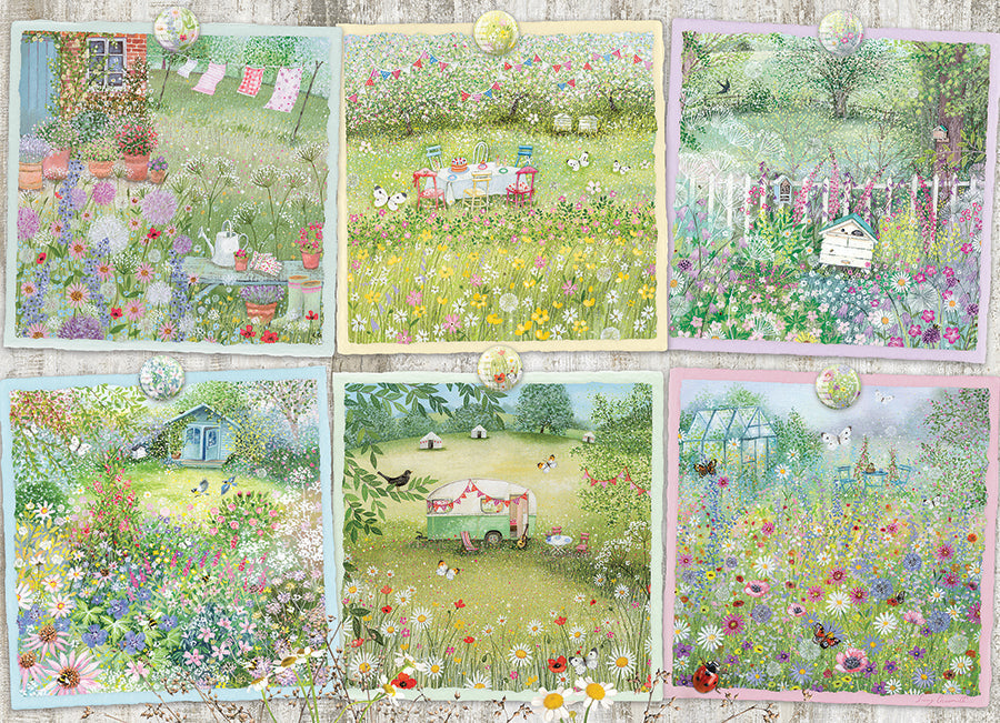 COBBLE HIL 1000 PC COTTAGE GARDENS