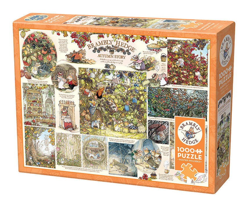 COBBLE HIL 1000 PC BRAMBLY HEDDE AUTUMN STORY