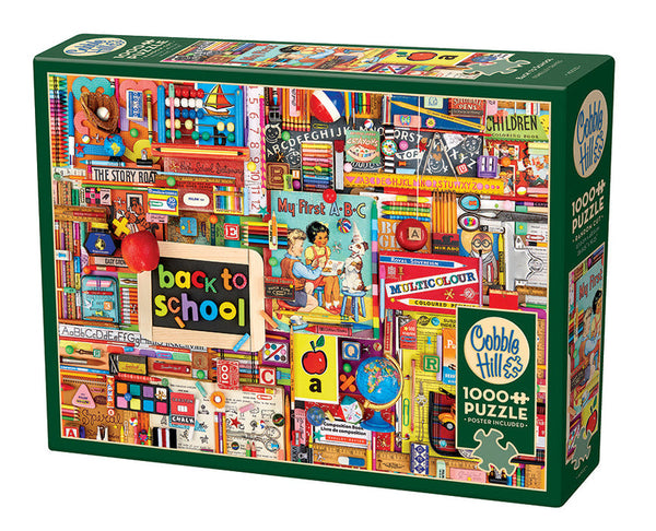 COBBLE HIL 1000 PC BACK TO SCHOOL