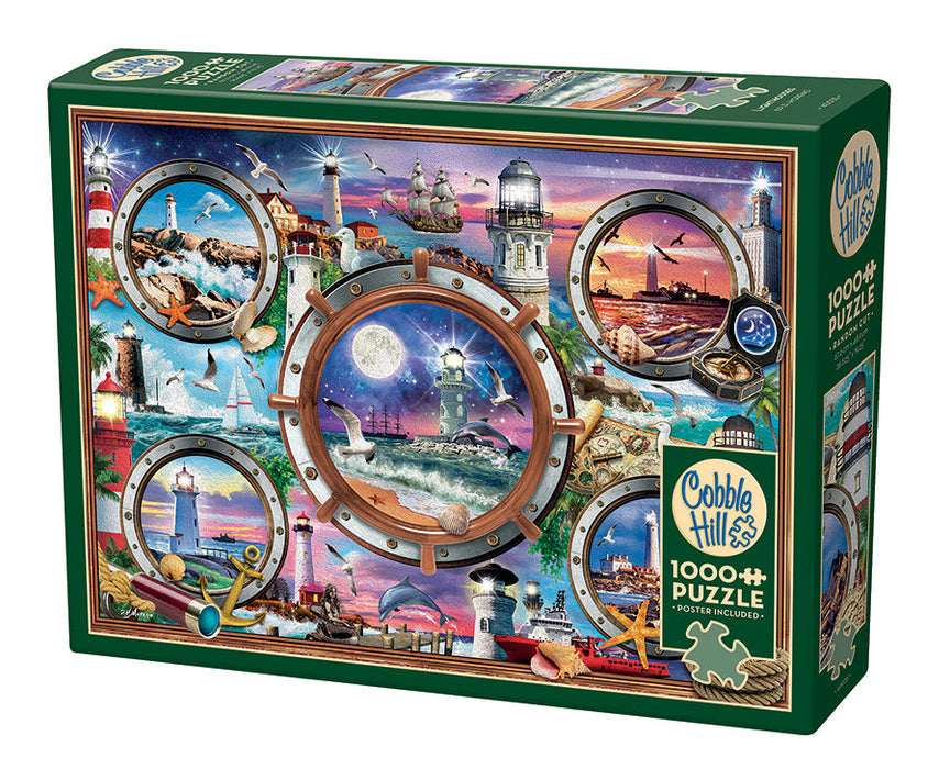 COBBLE HIL 1000 PC LIGHTHOUSES
