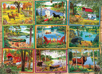 COBBLE HIL 1000 PC POSTCARDS FROM LAKE COUNTRY