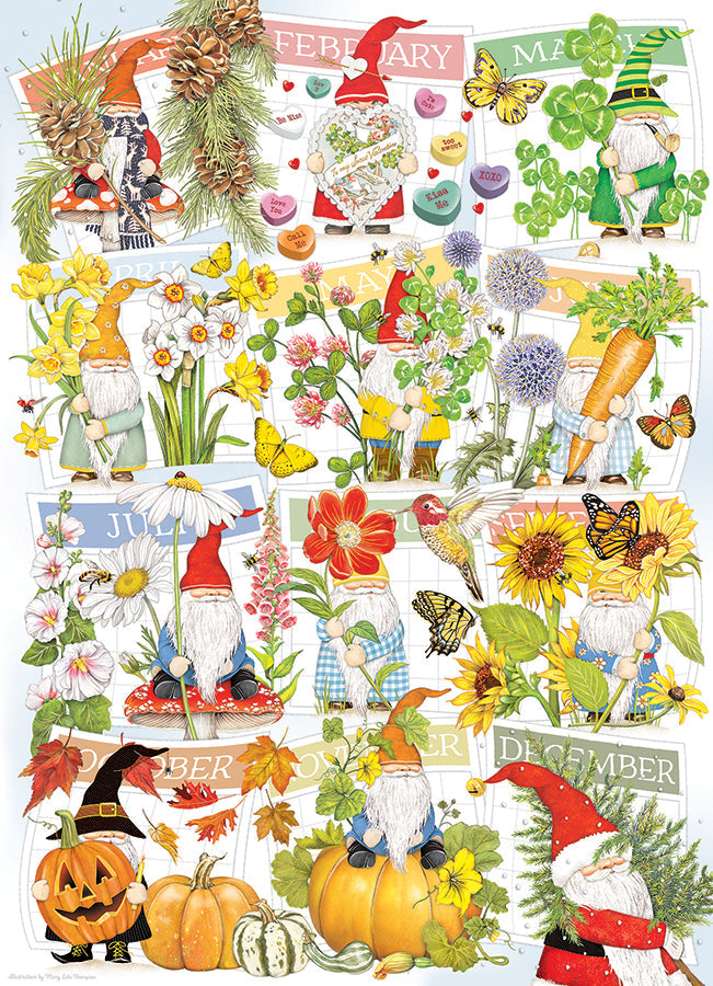 COBBLE HIL 1000 PC A HAPPY GNOME LIFE