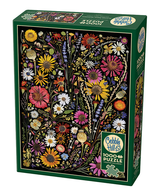 COBBLE HIL 1000 PC FLOWER PRESS HAPPINESS