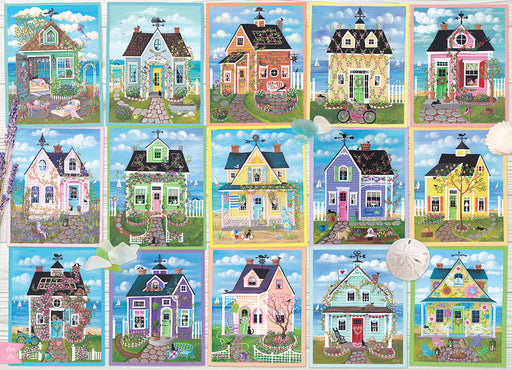 COBBLE HIL 1000 PC SEASIDE COTTAGES