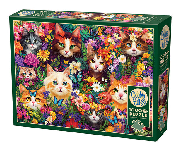 COBBLE HIL 1000 PC BLOOMING WHISKERS