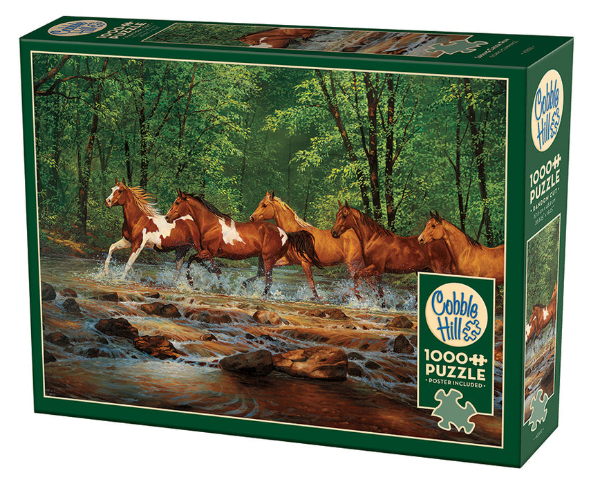 COBBLE HIL 1000 PC SPRING CREEK RUN