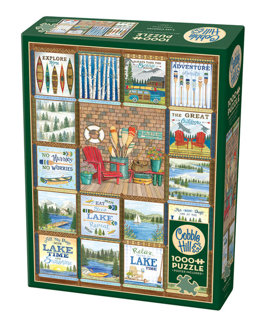 COBBLE HIL 1000 PC LAKE COUNTRY