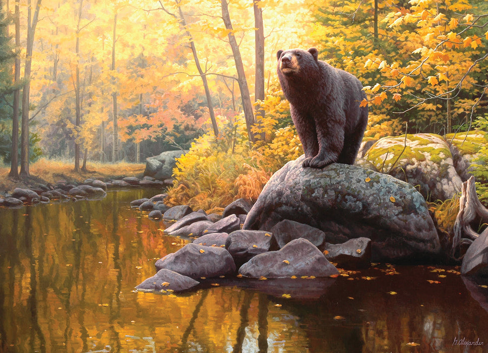 COBBLE HIL 1000 PC BLACK BEAR POND