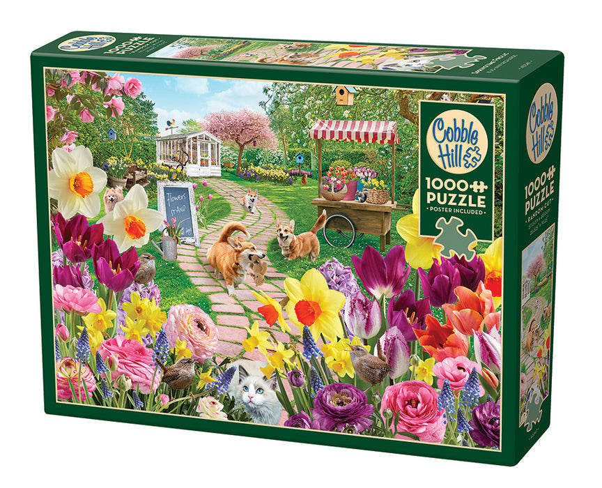 COBBLE HIL 1000 PC SPRINGTIME FROLIC