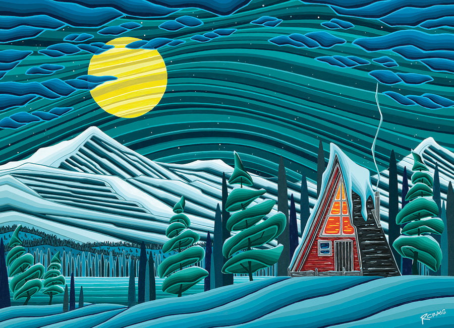 COBBLE HIL 1000 PC WINTER TRANQUILITY