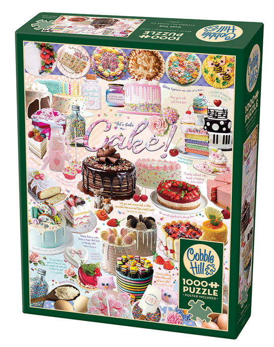 COBBLE HIL 1000 PC CAKE TIME