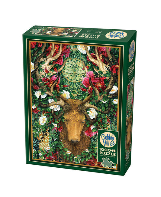 COBBLE HIL 1000 PC BLOOM OF LIFE