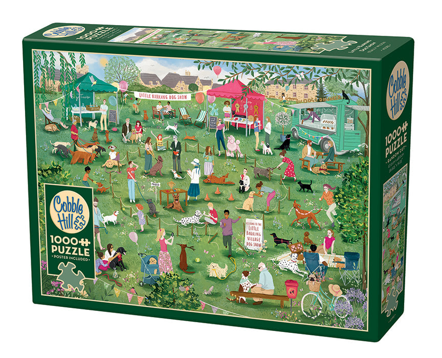 COBBLE HIL 1000 PC LITTLE BARKING DOG SHOW