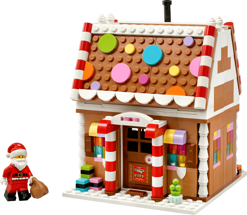 LEGO FESTIVE GINGERBREAD HOUSE