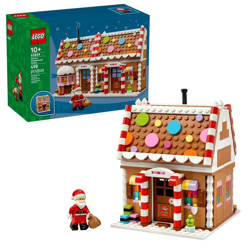 LEGO FESTIVE GINGERBREAD HOUSE