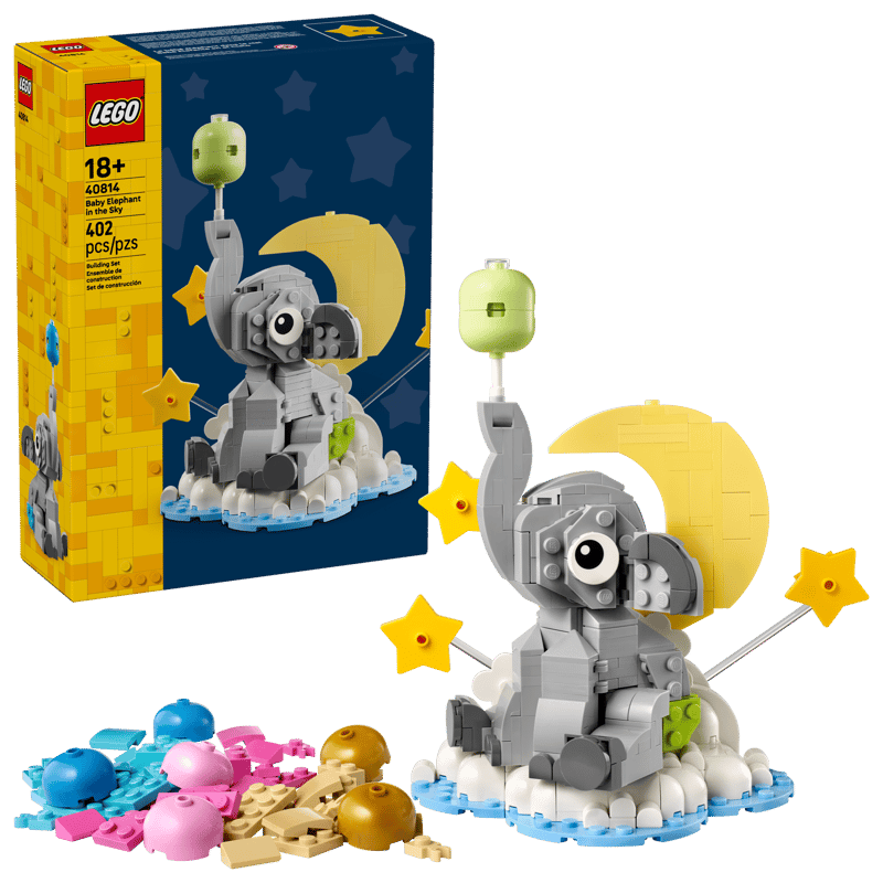 LEGO BABY ELEPHANT IN THE SKY
