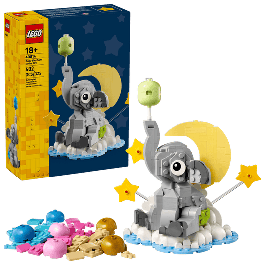 LEGO BABY ELEPHANT IN THE SKY