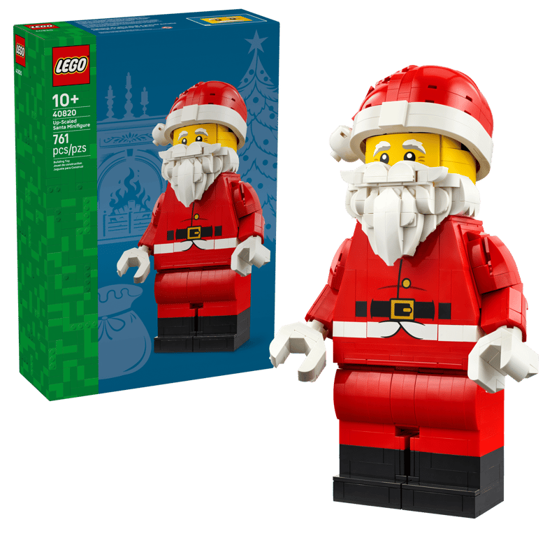 LEGO UP-SCALED MINIFIGURE SANTA