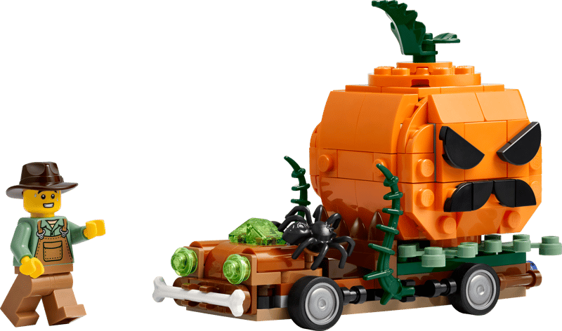 LEGO JACK O'-LANTERN PICK-UP TRUCK