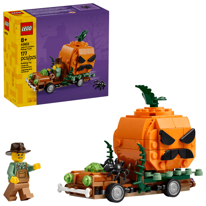 LEGO JACK O'-LANTERN PICK-UP TRUCK