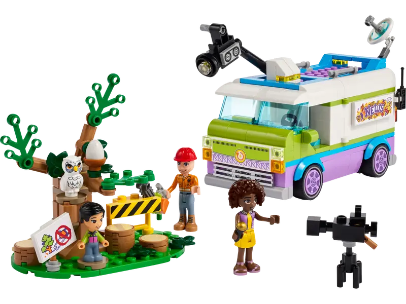 LEGO FRIENDS NEWSROOM VAN