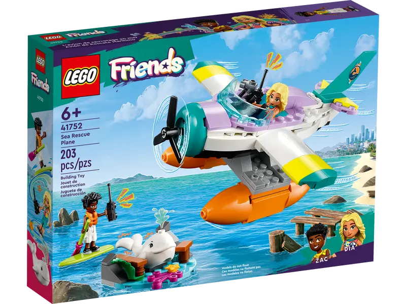 LEGO FRIENDS SEA RESCUE PLANE